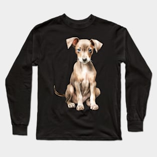 Puppy Greyhound Long Sleeve T-Shirt